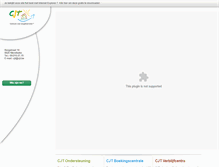 Tablet Screenshot of cjt.be